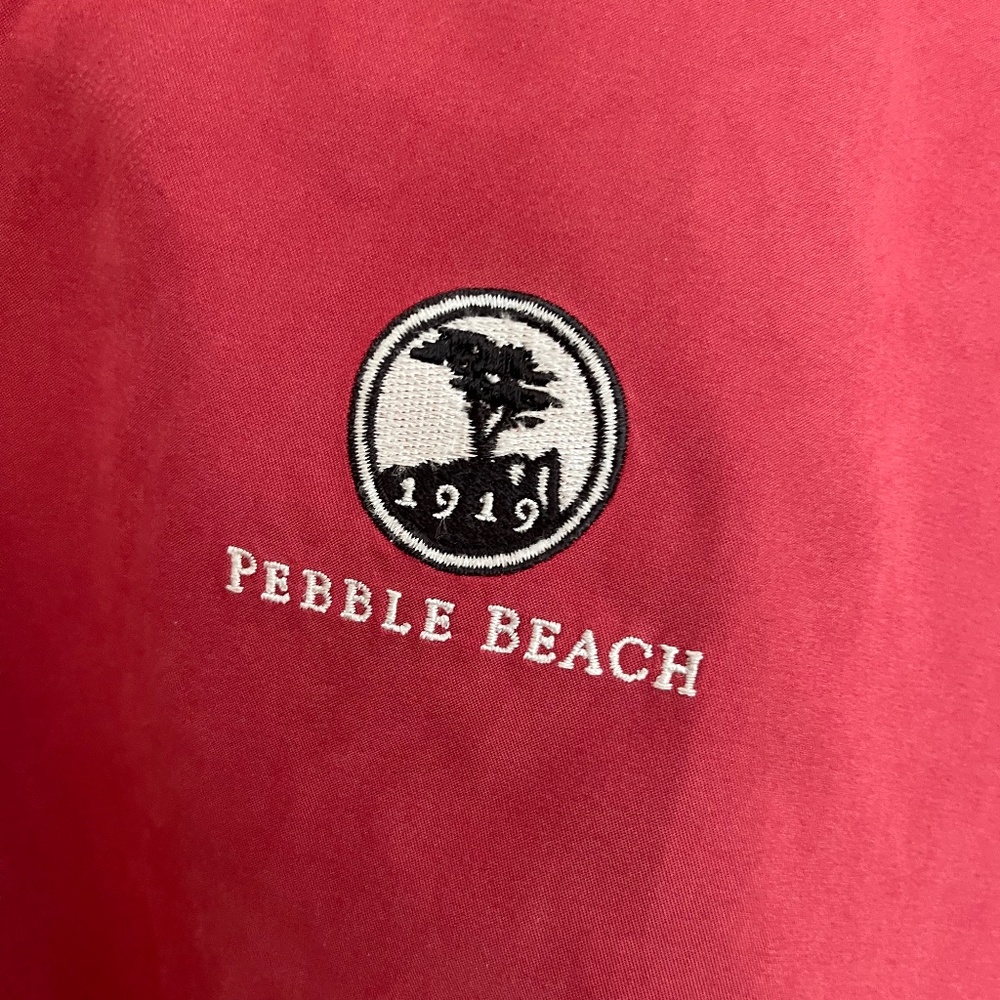 Pebble Beach Pull Over Wind Breaker Golf L